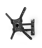 Nedis TVWM1530BK - Full Motion Nástěnný Držák TV | 23–55" | Max. 30 kg | 3 Otočné Body