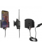 Brodit držák do auta na Apple iPhone 12/12 Pro, nastavitelný (70-83mm), 2xUSB, nab. z cig. zap.