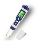 W-Star Tester vody 5v1 EZ9909SP na pH, vodivost, TDS a salinitu pro bazény, studny