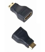 GEMBIRD Kabel red. HDMI na HDMI mini-C, F/M, zlacené kontakty, černá
