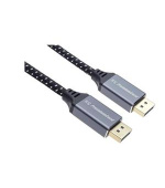 PremiumCord DisplayPort 1.4 přípojný kabel pro rozlišení 8K, kovové a zlacené konektory, 5m