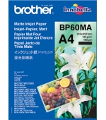 BP60MA, 25 listů, inkoustový papír Brother, matný, 145 g