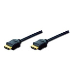 Digitus Připojovací kabel HDMI High Speed, typ A M/M, 5,0 m, Full HD 60p, zlatý, bl