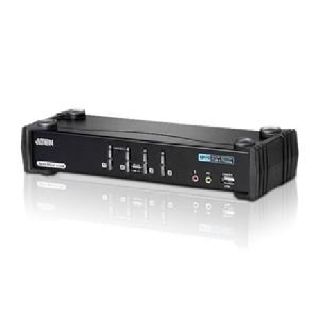 ATEN 4-portový přepínač KVM ™ DVI Dual Link/ se zvukem CS1784A