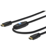Digitus propojovací kabel s Aktivním zesílením HDMI High Speed Ethernet Ultra HD 24p, 20M
