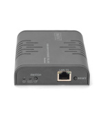 DIGITUS DS-55530 HDMI KVM IP Extender přijímač, Full HD, 60 Hz, 120m, černá