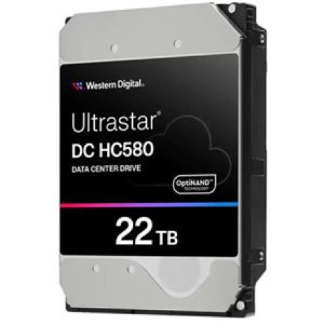 WD Ultrastar HDD 22TB DC HC580 3.5in 26.1 512 7200RPM SATA ULTRA 512E TCG NP3