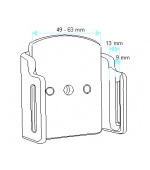 Brodit držák do auta nastavitelný bez nabijeni š. 49-63 mm, tl. 9-13 mm