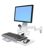 ERGOTRON 200 Series Combo Arm bílý, nástěnný držák LCD, klávesnice+ myš