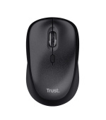TRUST TM-201/Kancelářská/Optická/1 600 DPI/Bezdrátová USB/Černá