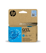 HP 937e inkoustová náplň azurová, 4S6W6NE
