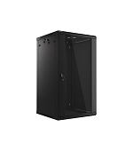 LANBERG 19" RACKOVÁ SKŘÍŇ PRO MONTÁŽ NA STĚNU 22U/600X600 (FLAT PACK) ČERNÁ V2