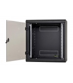 Nástěnný rozvaděč jednodíl. 6U (š)600x(h)395 černý