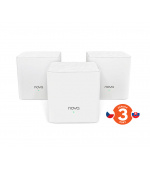Tenda Nova MW3 (3-pack) WiFi AC1200 Mesh system Dual Band, 2x LAN/WAN, MU-MIMO, SMART aplikace