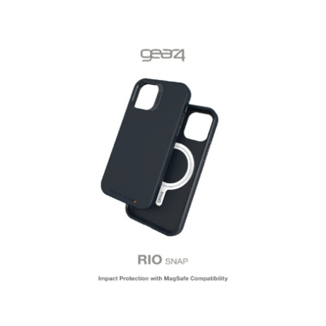 ZAGG GEAR4 D3O Rio Snap kryt iPhone 12 Pro Max černý