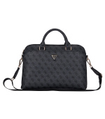 Guess PU 4G Triangle Logo Taška na Notebook 13/14/15" Black