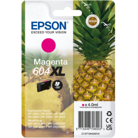 EPSON Singlepack Magenta 604XL Ink