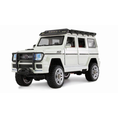 Amewi RC auto BRX24 Metal Scale Crawler 4WD 1:24 bílá