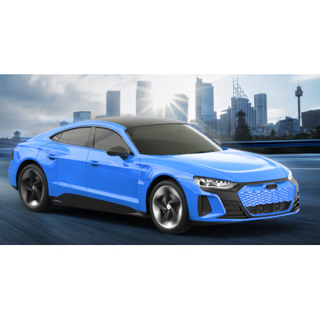 Audi RS e-tron GT na dálkové ovládání - modrá