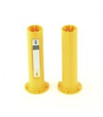 Zebra Kit, Ribbon Core Adapters used to accept 1 inch diameter ribbon cores (1 Set), ZD420T ZD620T