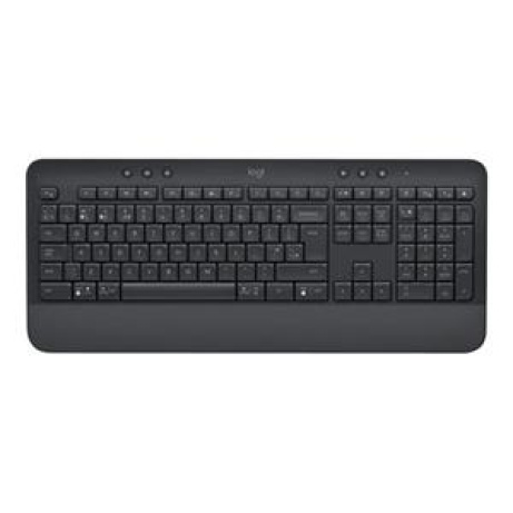Logitech klávesnice Wireless Keyboard K650, CZ/SK, Bolt přijímač,bluetooth,tlumené klávesy, grafitová