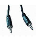 Kabel přípojný jack 3,5mm M/M, 1,2m, audio
