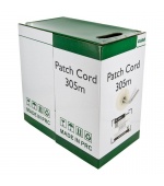 4World Patch kabel Cat5e UTP 305m drát Gray
