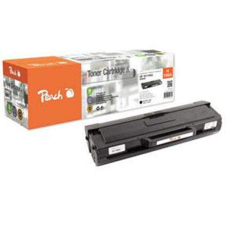 PEACH kompatibilní toner, No 106A, black, Level indikátor, 1000 výnos