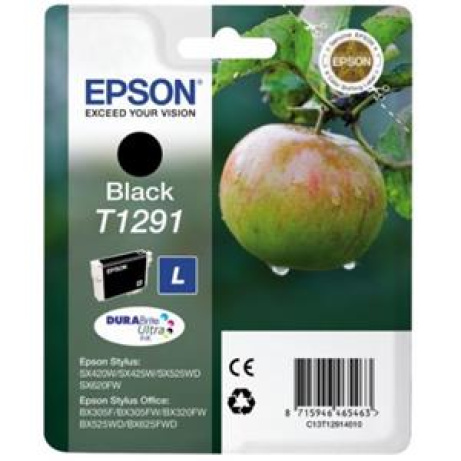 EPSON cartridge T1291 black (jablko)