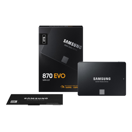 Samsung 870 EVO/8TB/SSD/2.5"/SATA/Černá/5R