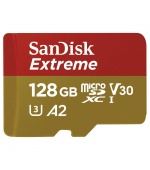 SanDisk Extreme microSDXC 128GB 160MB/s + adaptér