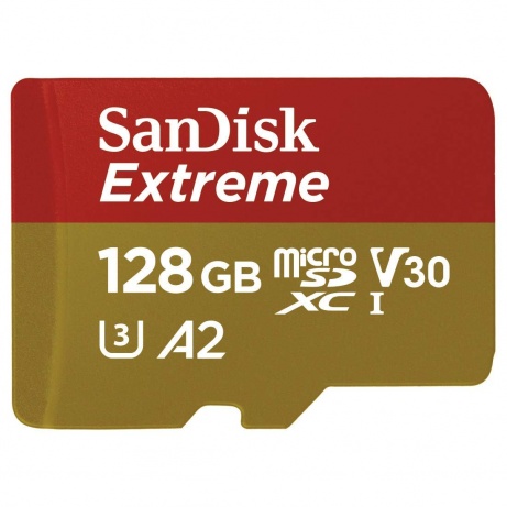 SanDisk Extreme microSDXC 128GB 160MB/s + adaptér