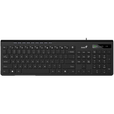 Genius SlimStar 230 II/Drátová USB/CZ-SK layout/Černá