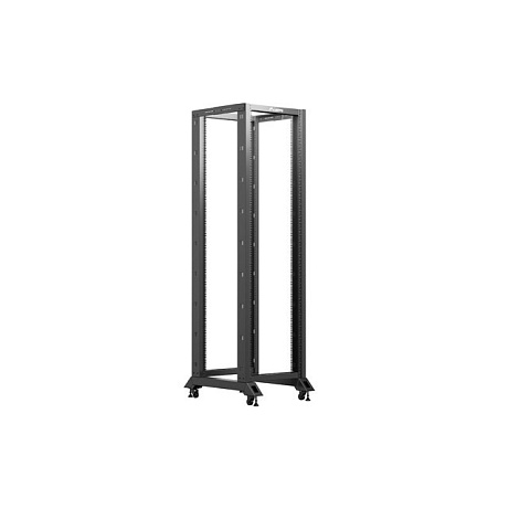 LANBERG OTEVŘENÝ RACK 42U 600X800 ČERNÝ V2