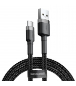 Baseus CATKLF-BG1 Cafule Kabel USB-C 3A 1m Grey/Black