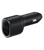 Samsung Duální autonabíječka 40W (USB,USB-C) Black
