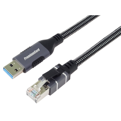 Ethernet. kabel USB3.2->LAN RJ45  10/100/1000, 1m