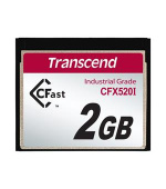 Transcend 2GB INDUSTRIAL TEMP CFAST CFX520I paměťová karta (SLC)