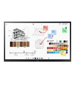 SHARP PN-LA752 75" LA-Series Interactive Display, UHD, 500 cd/m2, InGlass touch, 20 touch points, SDM Slot, USB-C, DP-ou