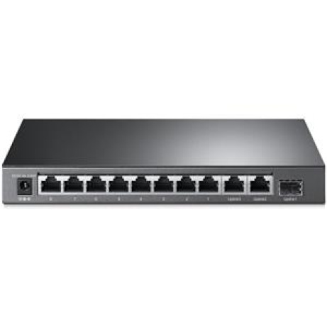 TP-Link TL-SL1311MP Switch 8xLAN 2xGLAN uplink 1xSFP PoE+ 124W