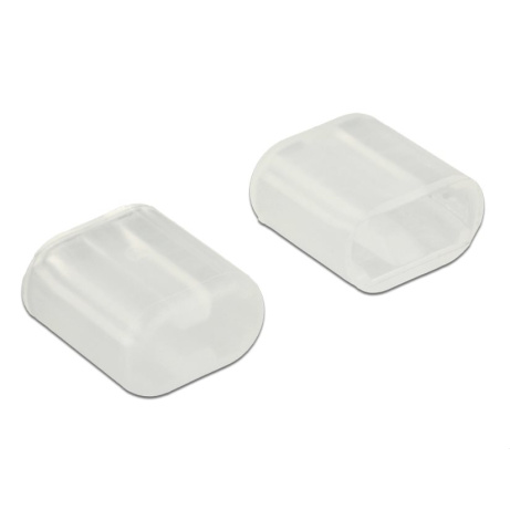 Delock Prachová záslepka pro Lightning™ samec 10 kusů transparentní