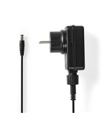 Nedis WCPA122BK - Univerzální napájecí AC adaptér| 24 W | 12 V DC | 1.80 m | 2.0 A | 1 plug(s) | Černá