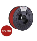 C-TECH tisková struna PREMIUM LINE ( filament ) , PLA, dopravní červená, RAL3020, 1,75mm, 1kg