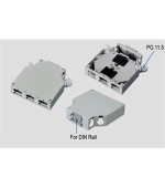 OPTIX Optický box 12C na DIN lištu 6xSCDuplex