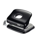 Rapid malá děrovačka FC20, 20 listů, černá