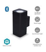 Nedis BTLOW05RGBW - Venkovní světlo Smartlife| 760 lm | Bluetooth® | 8.5 W | Teplé až chladné bílé | 2700 - 6500 K | ABS
