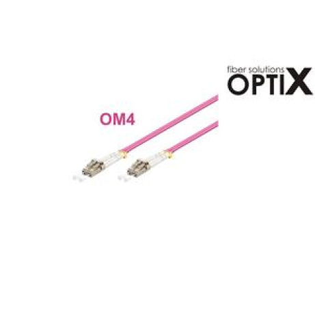 OPTIX SC-SC Optický patch cord 50/125 1m OM4 Duplex