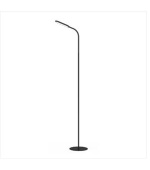 PLATINET stojací lampa 10W, dálkové ovládání, černá
