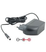 Napájecí adaptér univerzální 12V 2A 24W konektor 5,5mm x 2,5mm plus pól uprostřed