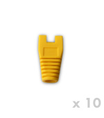 DATACOM Ochrana RJ45 s výřezem ŽLUTÁ (10ks)